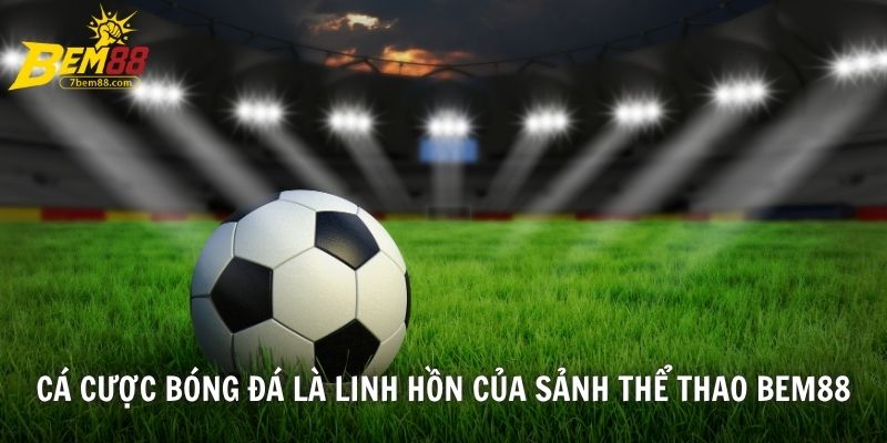 Cá cược bóng đá là linh hồn của sảnh thể thao BEM88