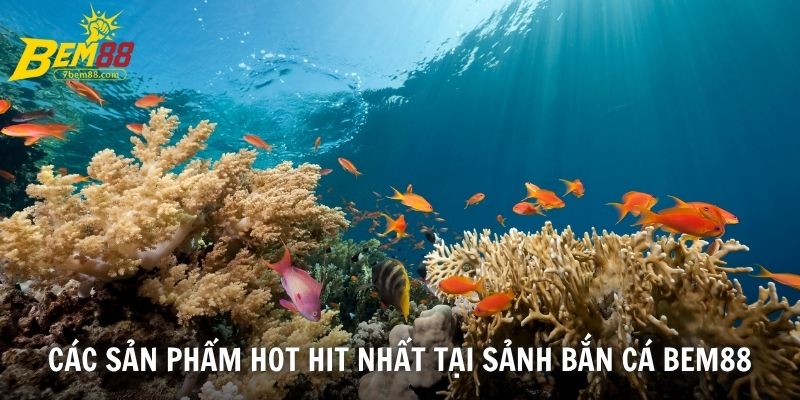 Các sản phẩm hot hit nhất tại sảnh bắn cá BEM88