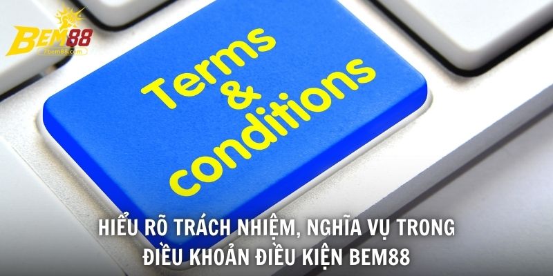 Hiểu rõ trách nhiệm, nghĩa vụ trong điều khoản điều kiện BEM88