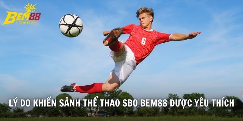 Lý do khiến sảnh thể thao SBO BEM88 được yêu thích